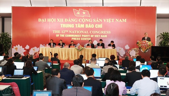 Họp báo về Đại hội XII của Đảng Cộng sản Việt Nam - ảnh 1